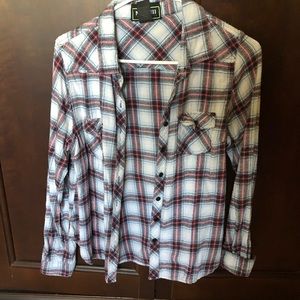 Long sleeve flannel shirt